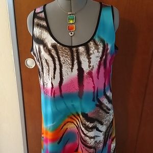 Kate & Mallory hi-lo sleeveless dress